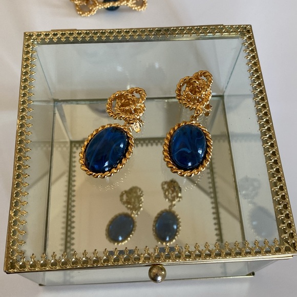 *NWT* Vintage Fabulous ST JOHN Statement Necklace And Earring Set - Picture 3 of 9